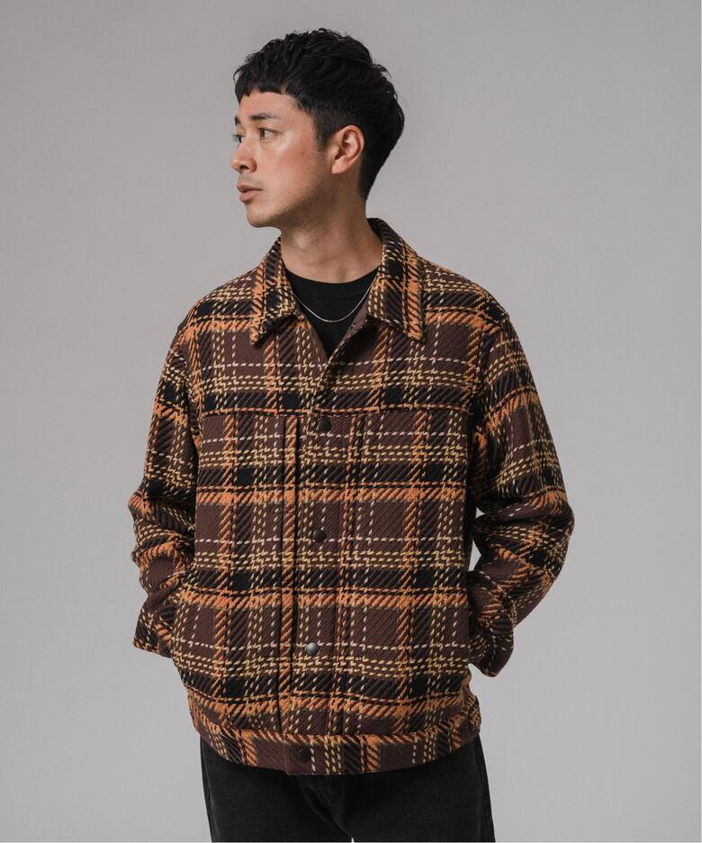 DEVEAUX(デヴォー) バスケットチェック トラッカー ジャケット（その他 