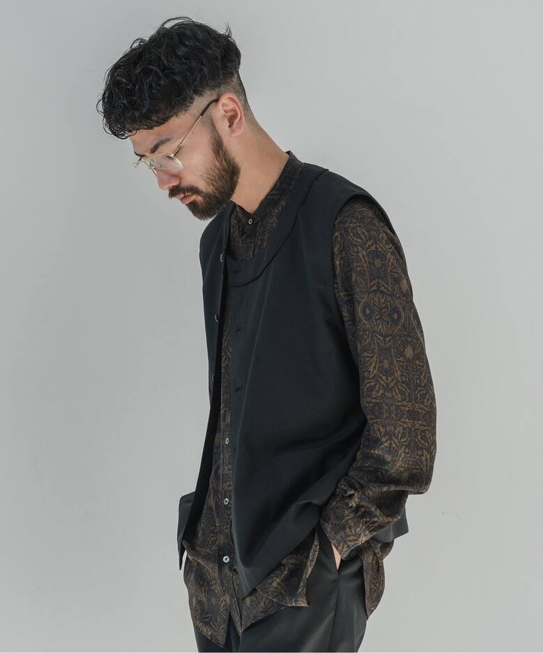 rue de seine / リュ ドゥ セーヌ】フレンチワークベスト（ベスト  