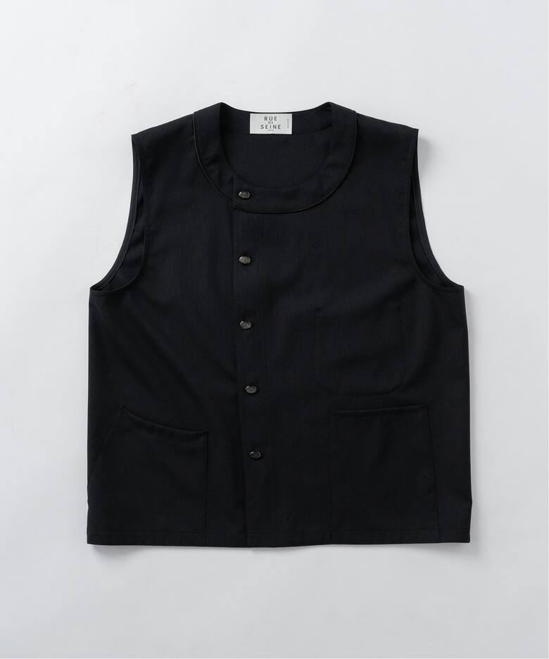 rue de seine / リュ ドゥ セーヌ】フレンチワークベスト（ベスト  