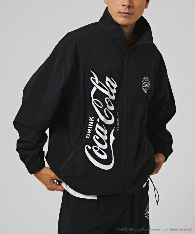 Coca-Cola / 別注 トラック ジャケット（ナイロンジャケット 