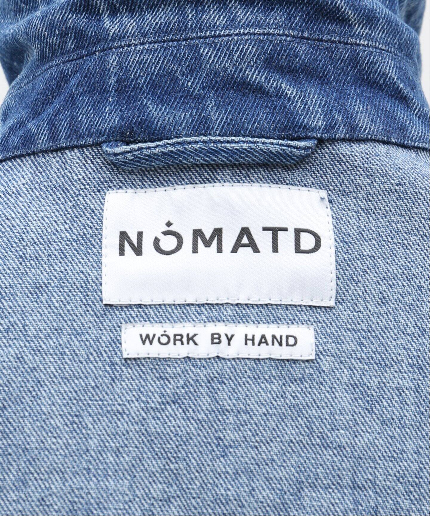 NOMATD デニムジャケット チェッカーボード柄 NOMATD デニムジャケット チェッカーボード柄