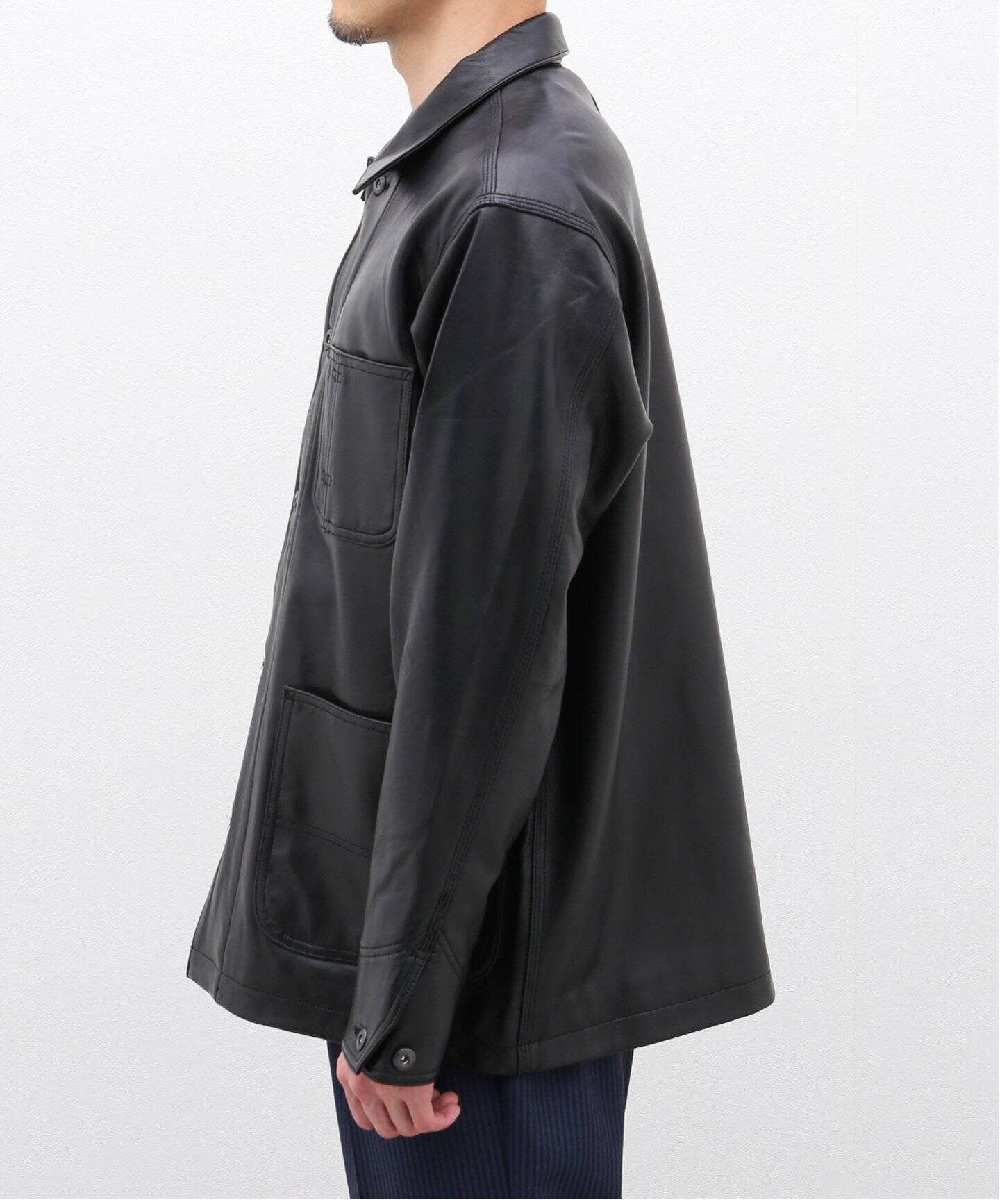 Schott / ショット】LAMB LEATHER COVERALL JACKET（レザージャケット 