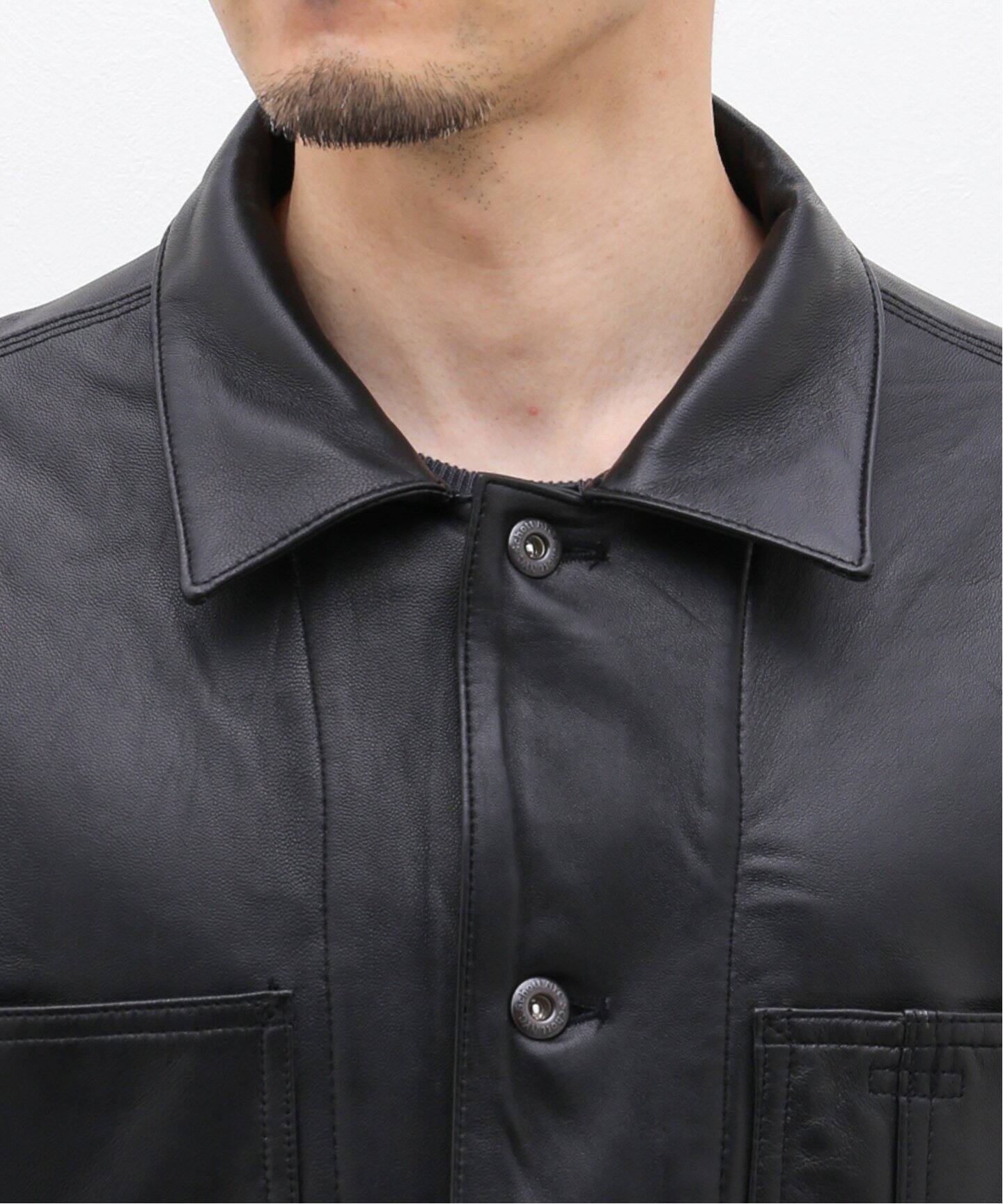 Schott / ショット】LAMB LEATHER COVERALL JACKET（レザージャケット 