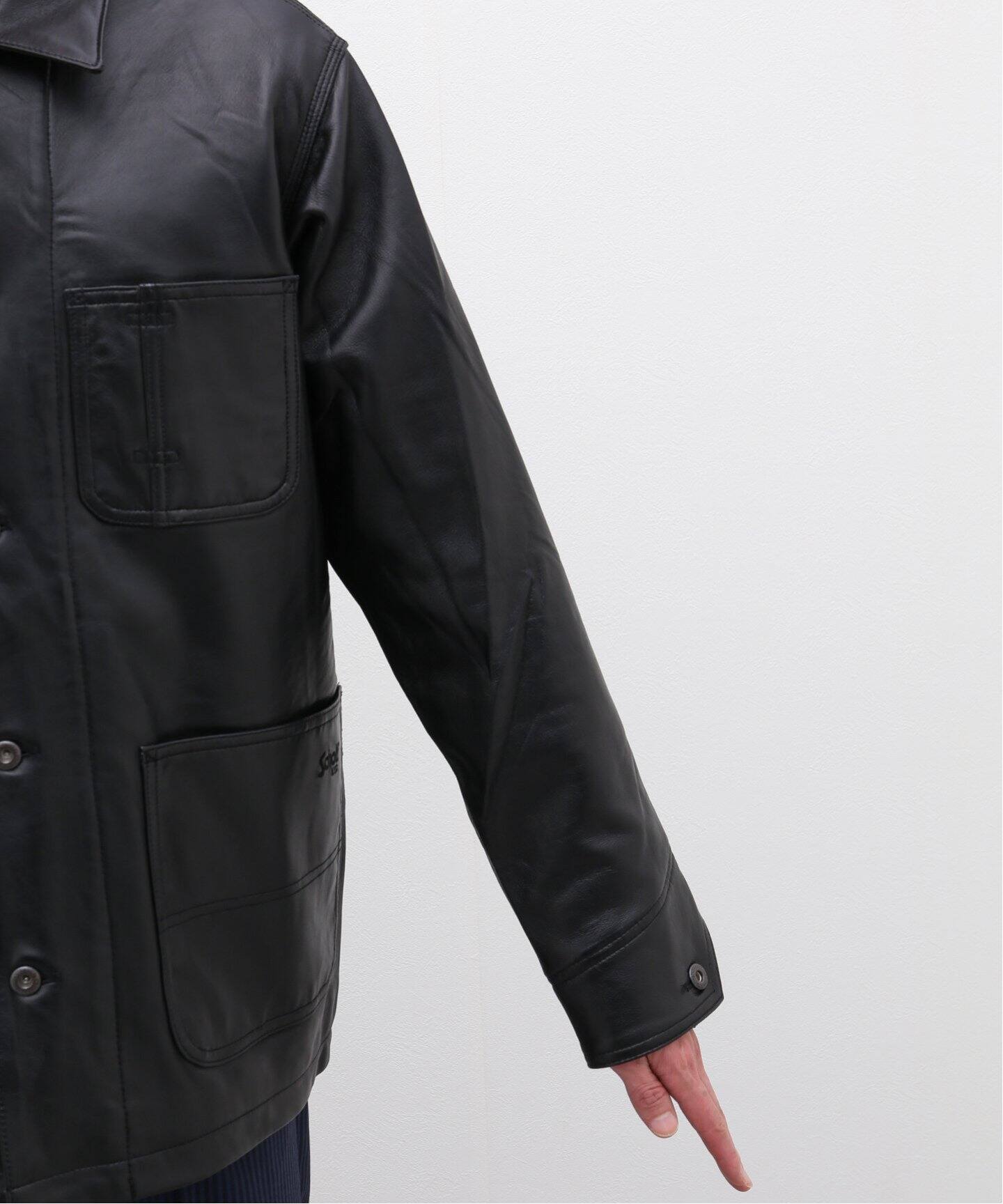 Schott / ショット】LAMB LEATHER COVERALL JACKET（レザージャケット 