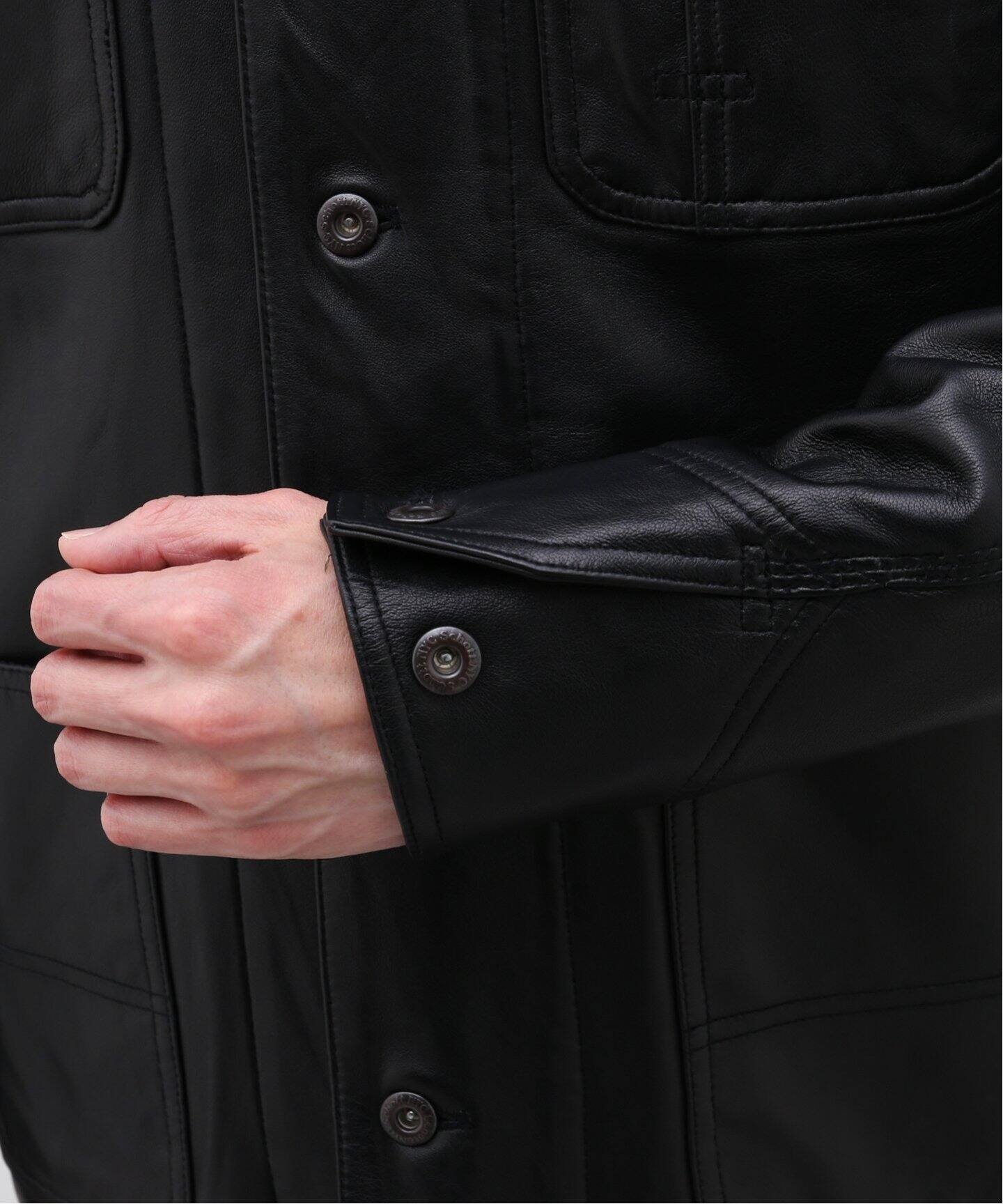Schott / ショット】LAMB LEATHER COVERALL JACKET（レザージャケット 