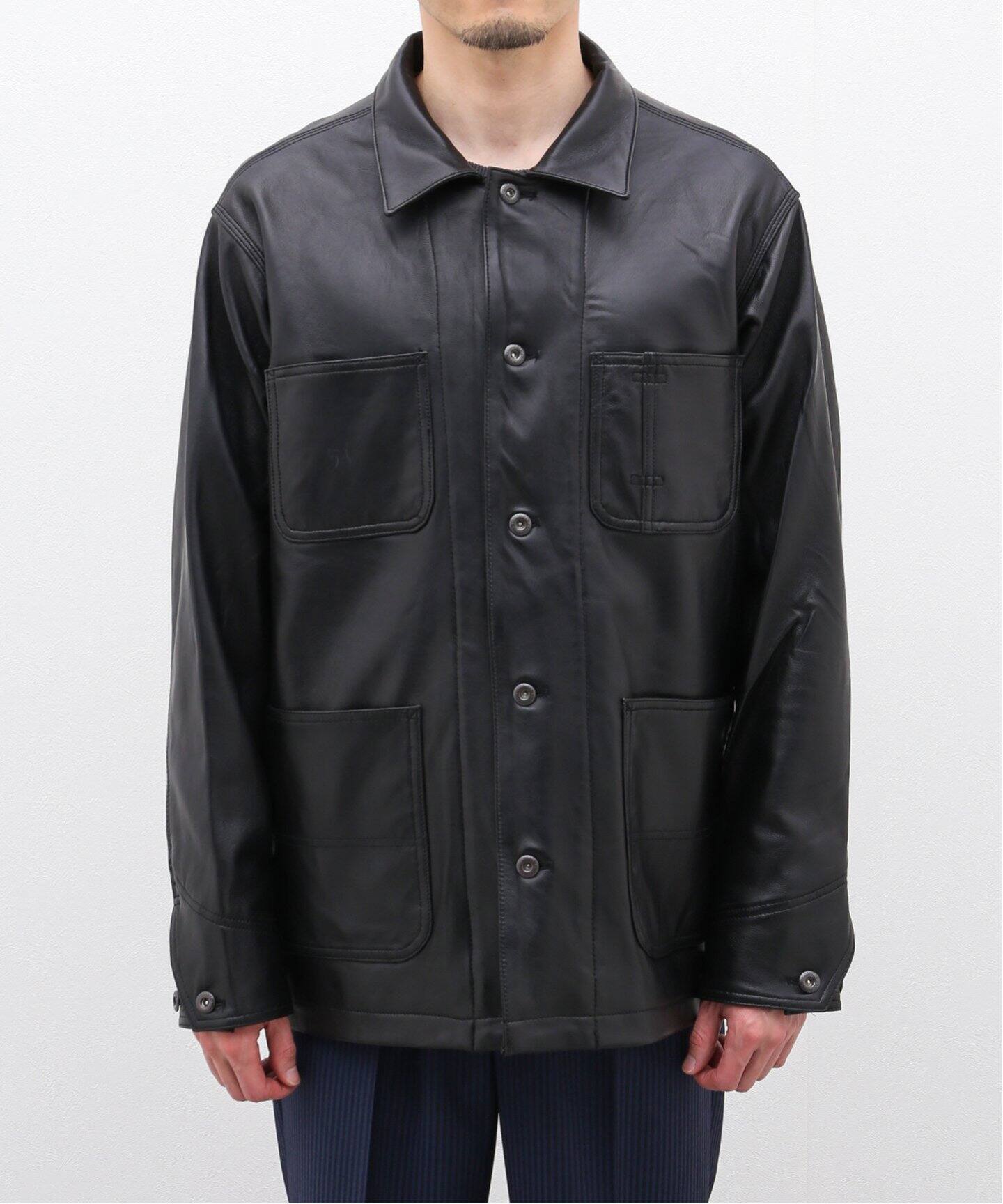 Schott / ショット】LAMB LEATHER COVERALL JACKET（レザージャケット 