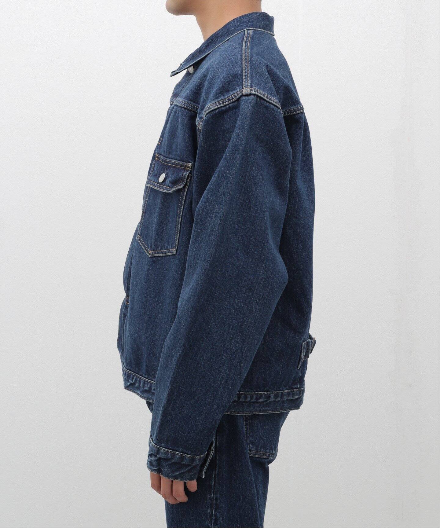 CIOTA (シオタ) Single Pocket Demin JKT (ダークブルー) JKLM-201 