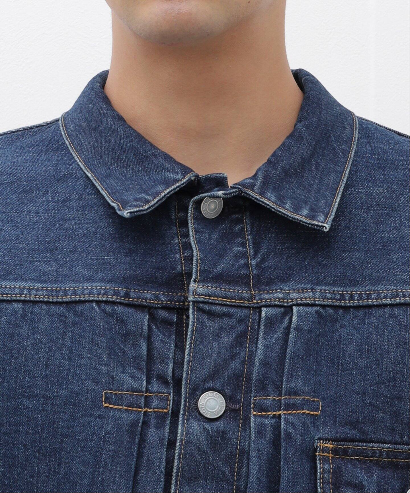 CIOTA (シオタ) Single Pocket Demin JKT (ダークブルー) JKLM-201