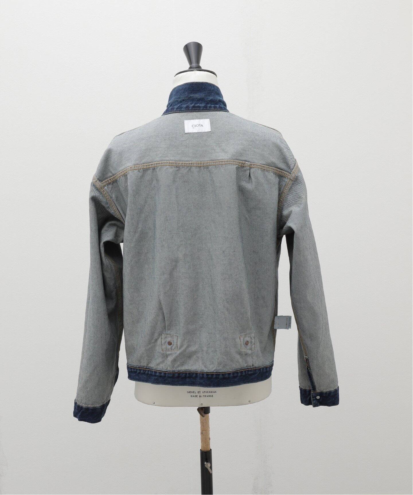 CIOTA (シオタ) Single Pocket Demin JKT (ダークブルー) JKLM