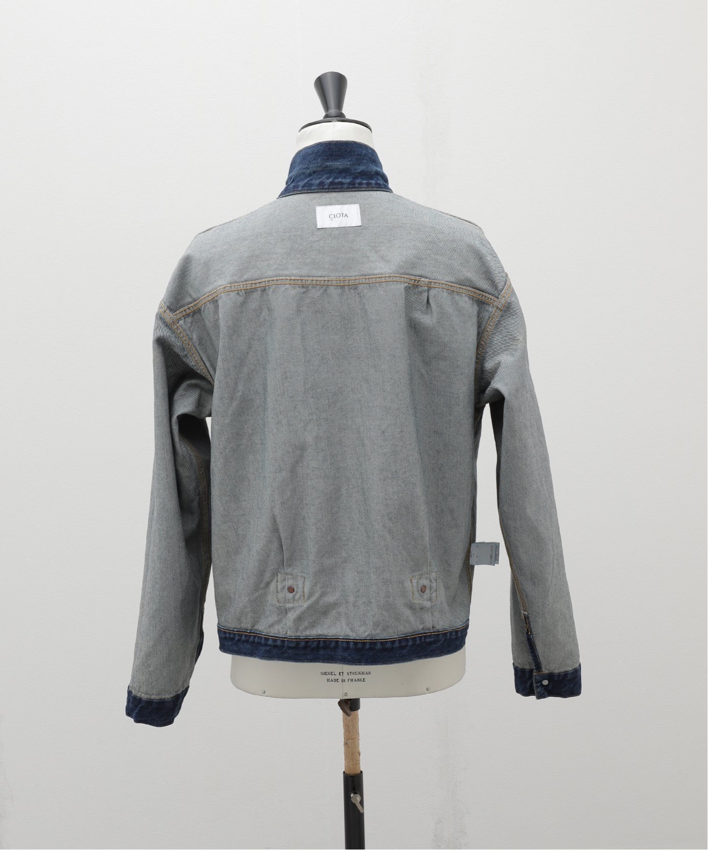 CIOTA (シオタ) Single Pocket Demin JKT (ダークブルー) JKLM-201-NIDBL-D(デニムジャケット ...