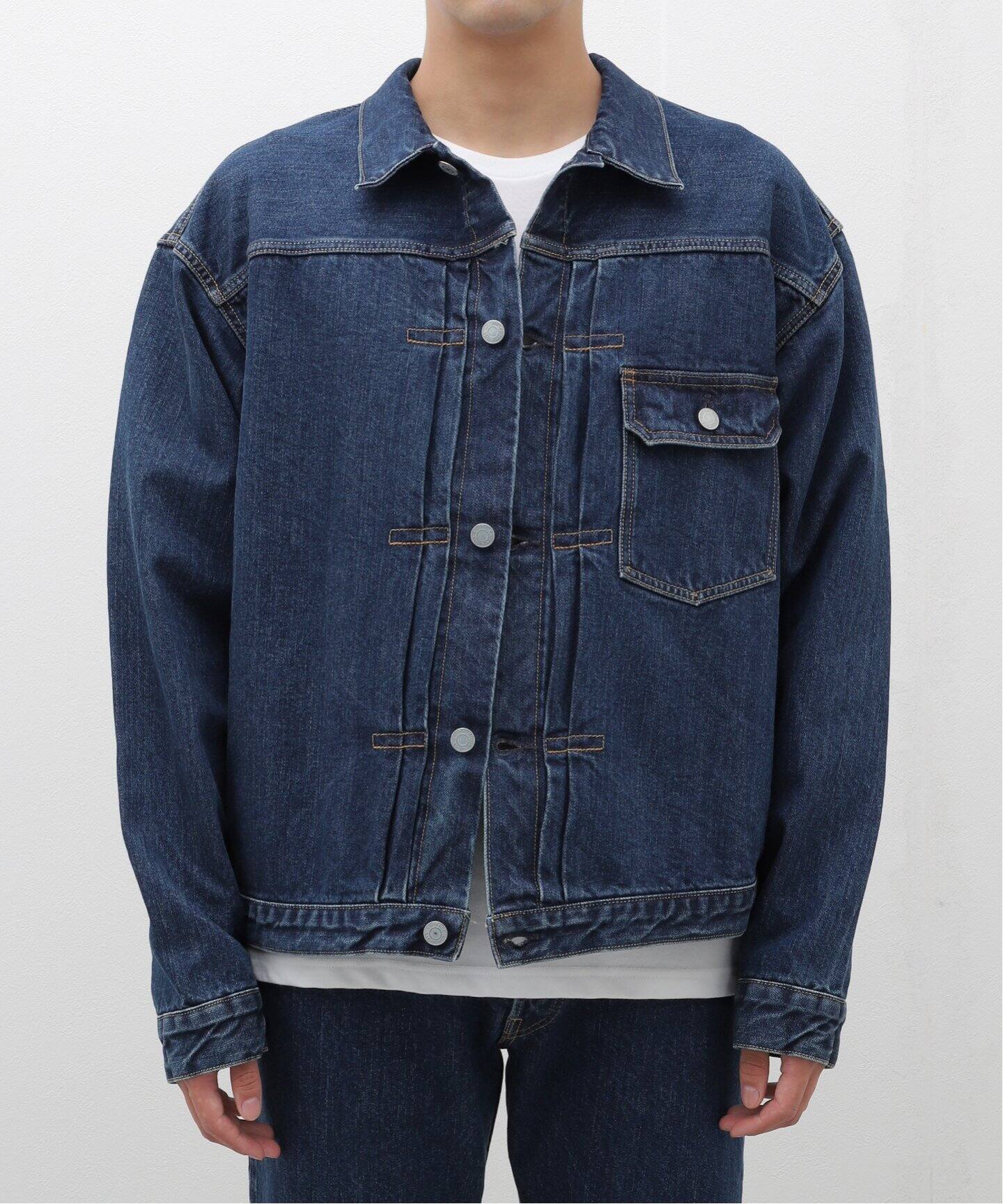 CIOTA (シオタ) Single Pocket Demin JKT (ダークブルー) JKLM-201 