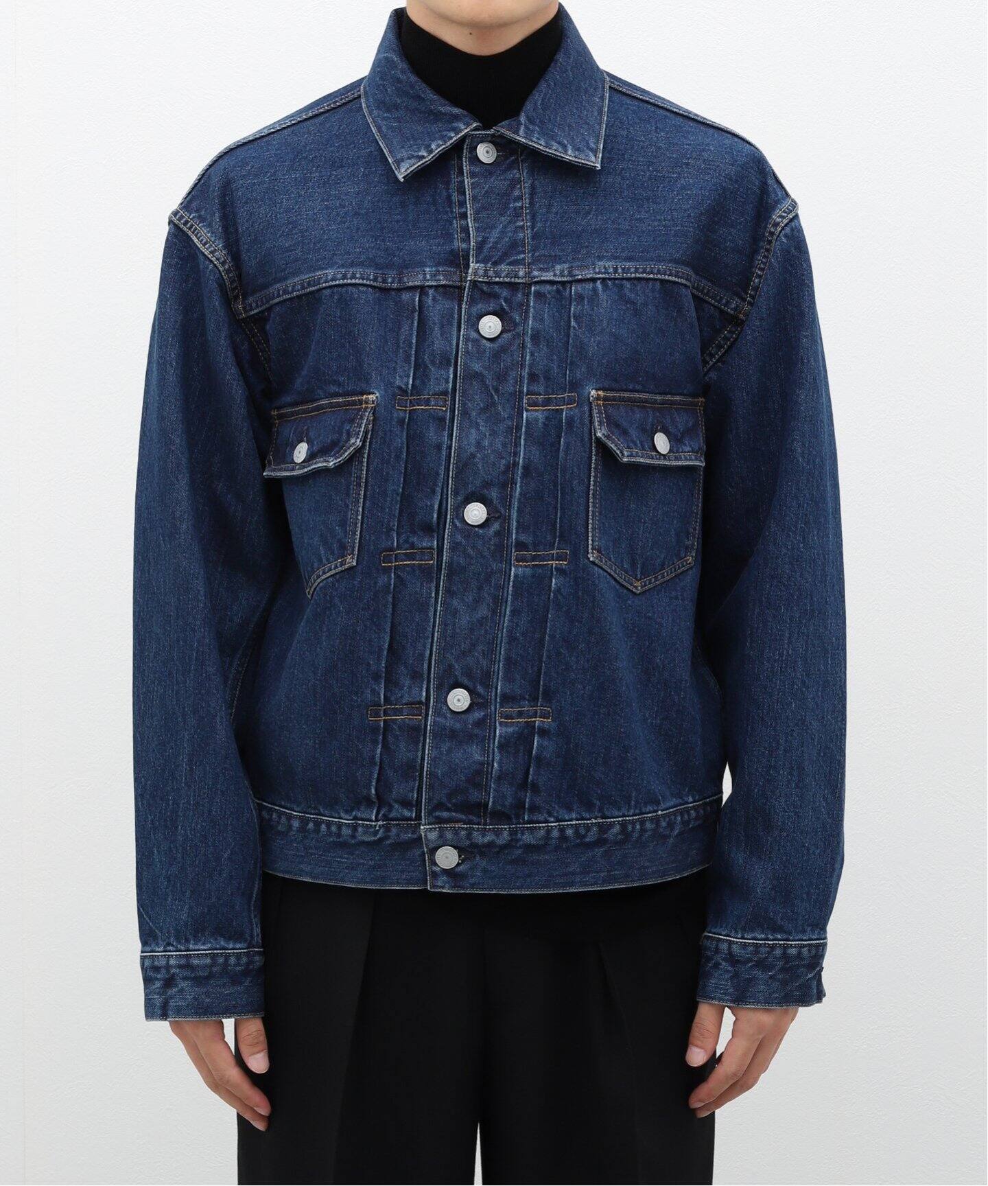 CIOTA(シオタ) Double Pocket Denin JKT Dark Blue(Damage) JKLM-202 