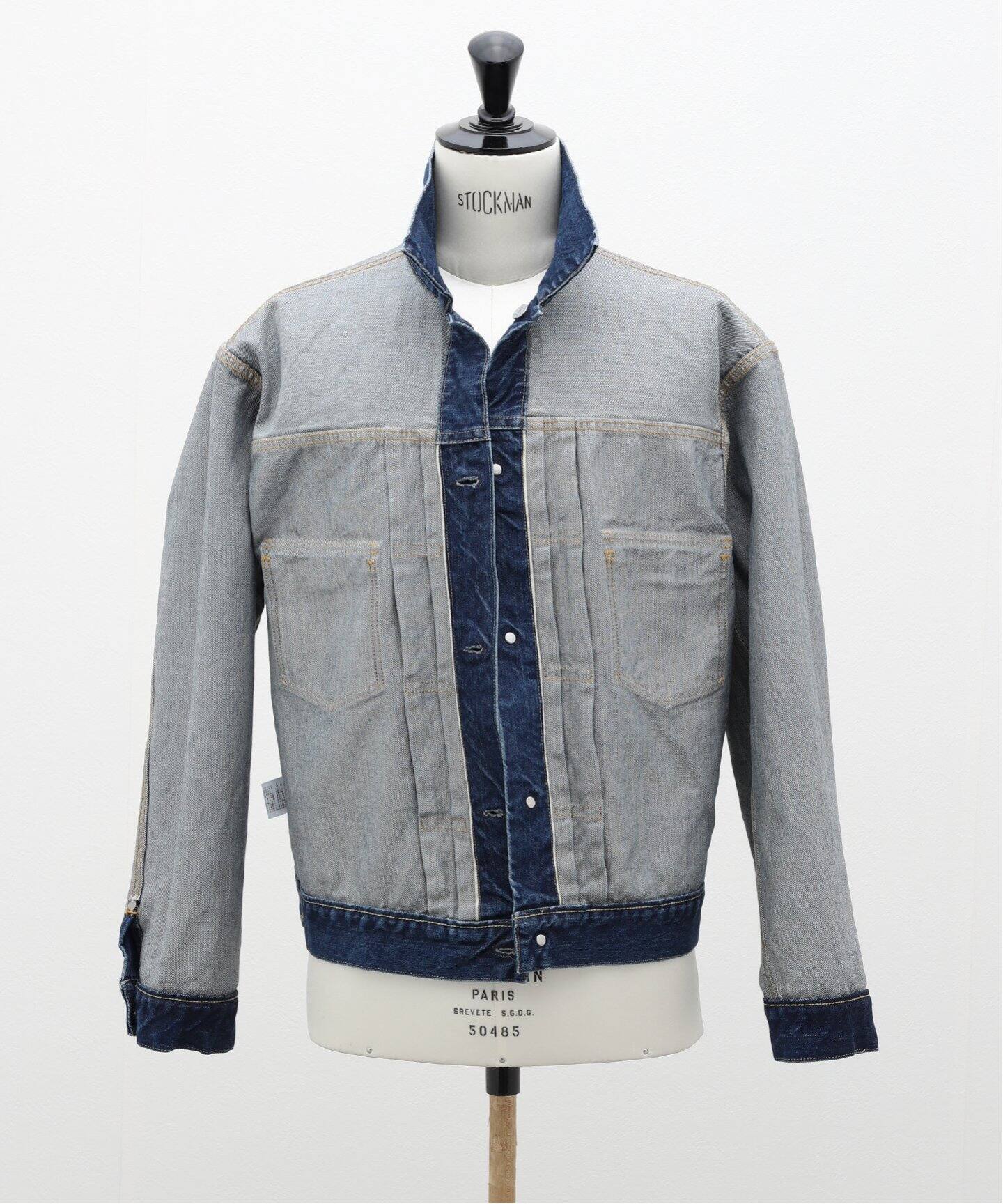 CIOTA(シオタ) Double Pocket Denin JKT Dark Blue(Damage) JKLM-202 
