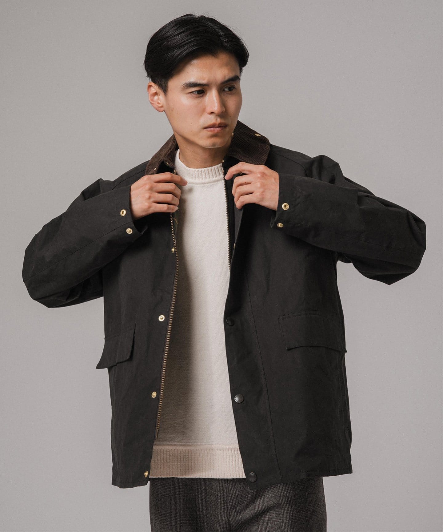 EDIFICE×Barbour×MARKAWARE トランスポート Barbour for MARKAWARE & EDIFICE 別注 TRANSPORT/トランス