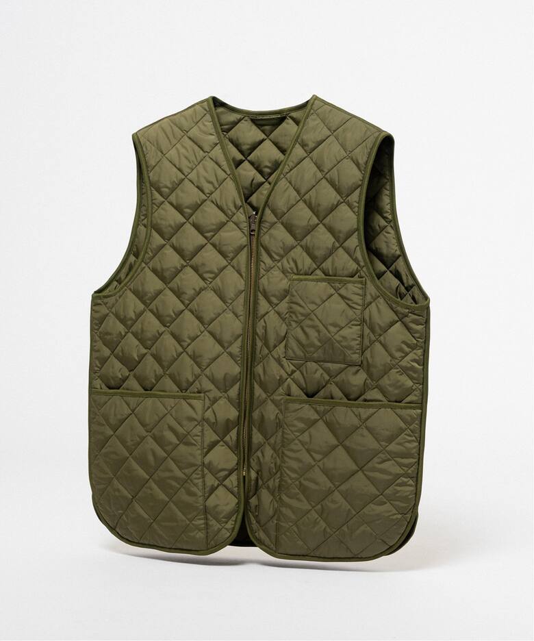 Barbour for MARKAWARE & EDIFICE 別注 QUILTING VEST（ダウン・中綿 