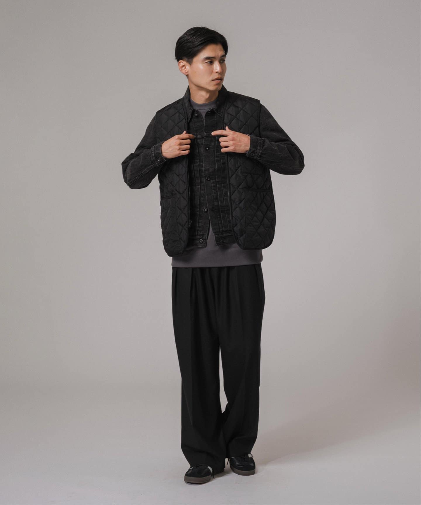 Barbour for MARKAWARE & EDIFICE 別注 QUILTING VEST（ダウン