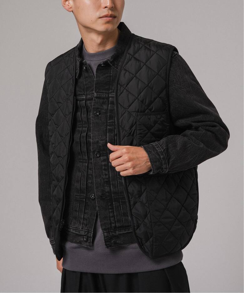 Barbour for MARKAWARE & EDIFICE 別注 QUILTING VEST（ダウン・中綿 