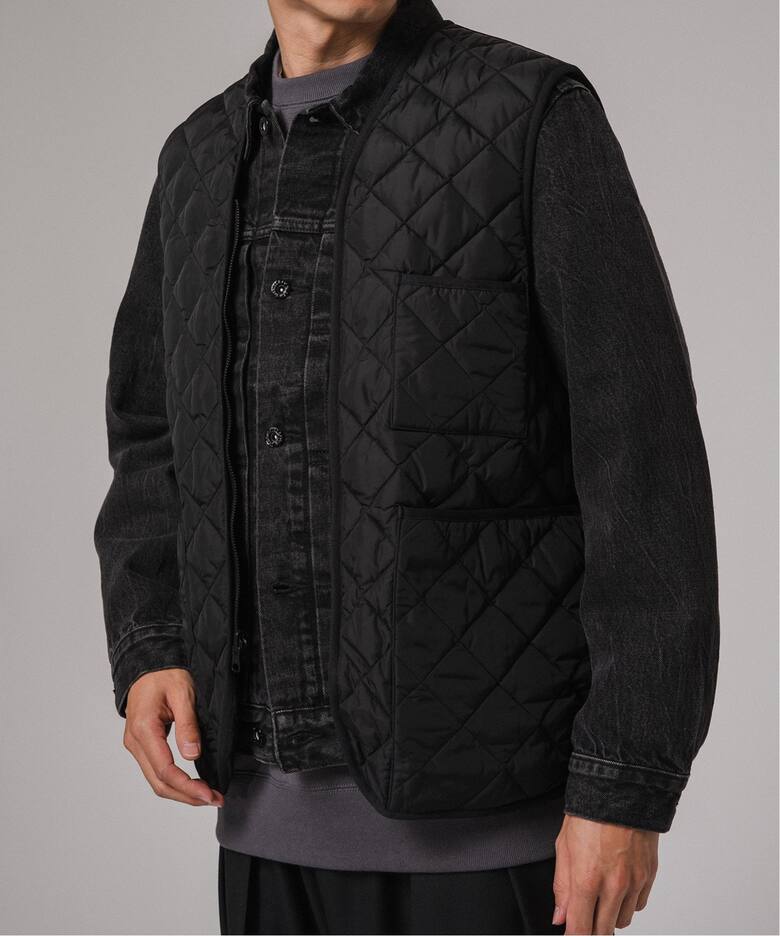 Barbour for MARKAWARE & EDIFICE 別注 QUILTING VEST（ダウン・中綿 