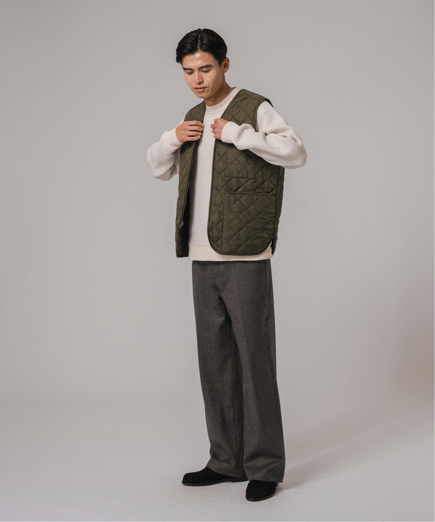 Barbour for MARKAWARE 別注 キルティングベスト 再入荷》Barbour for MARKAWARE & EDIFICE 別注 キルティング