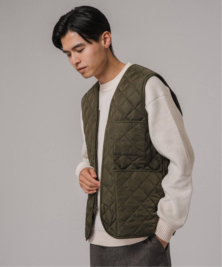 Barbour for MARKAWARE & EDIFICE 別注 QUILTING VEST（ダウン・中綿 