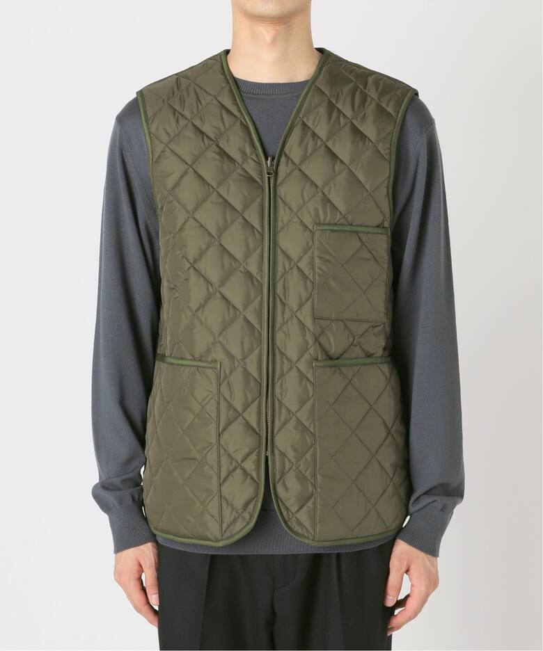 Barbour for MARKAWARE & EDIFICE 別注 QUILTING VEST（ダウン・中綿 