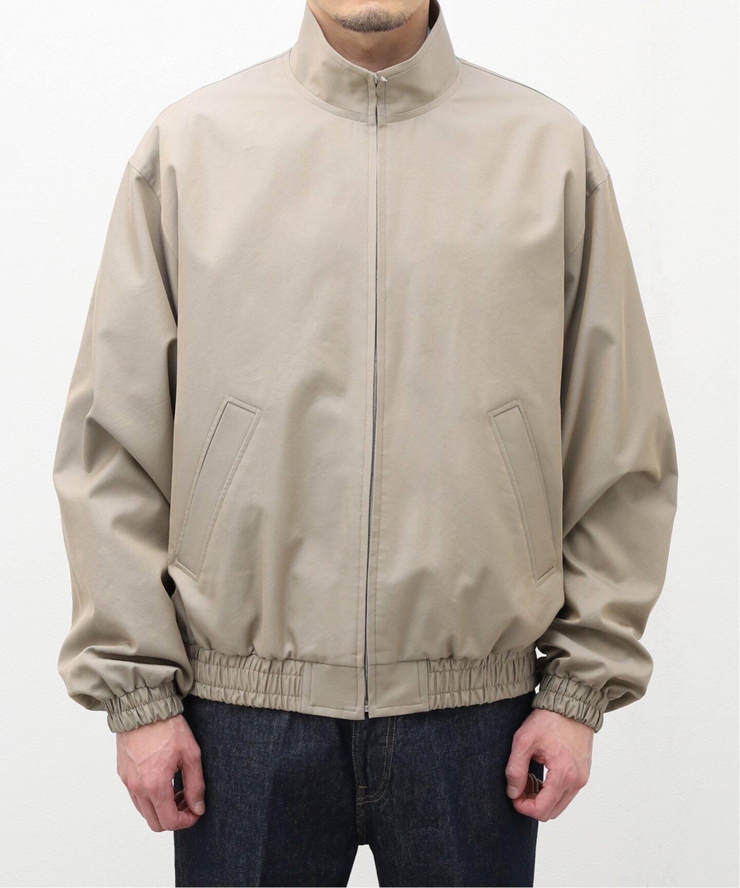 AURALEE / オーラリー】WASHED FINX SILK CHAMBRAY ブルゾン（その他  