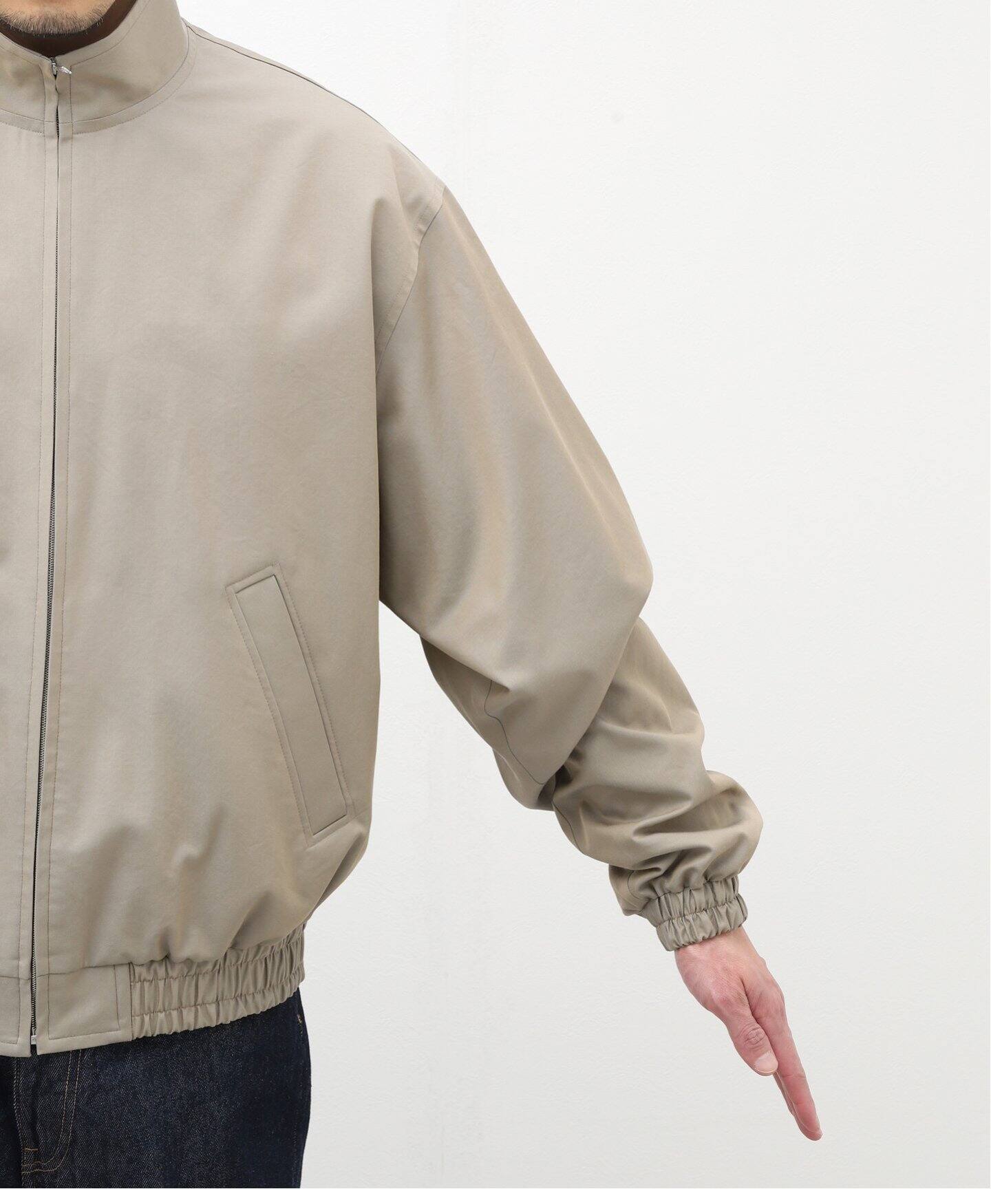 AURALEE / オーラリー】WASHED FINX SILK CHAMBRAY ブルゾン（その他 