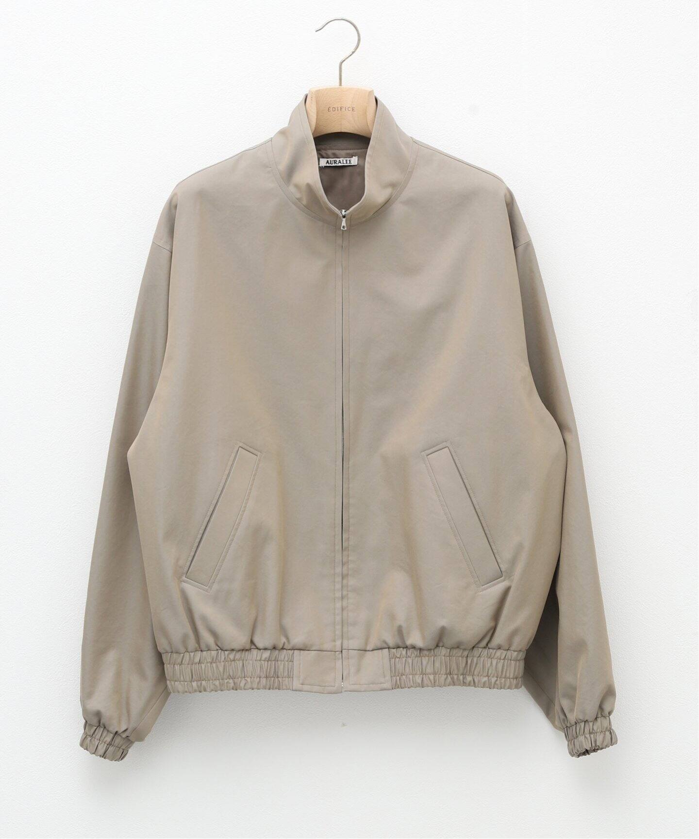AURALEE / オーラリー】WASHED FINX SILK CHAMBRAY ブルゾン（その他 