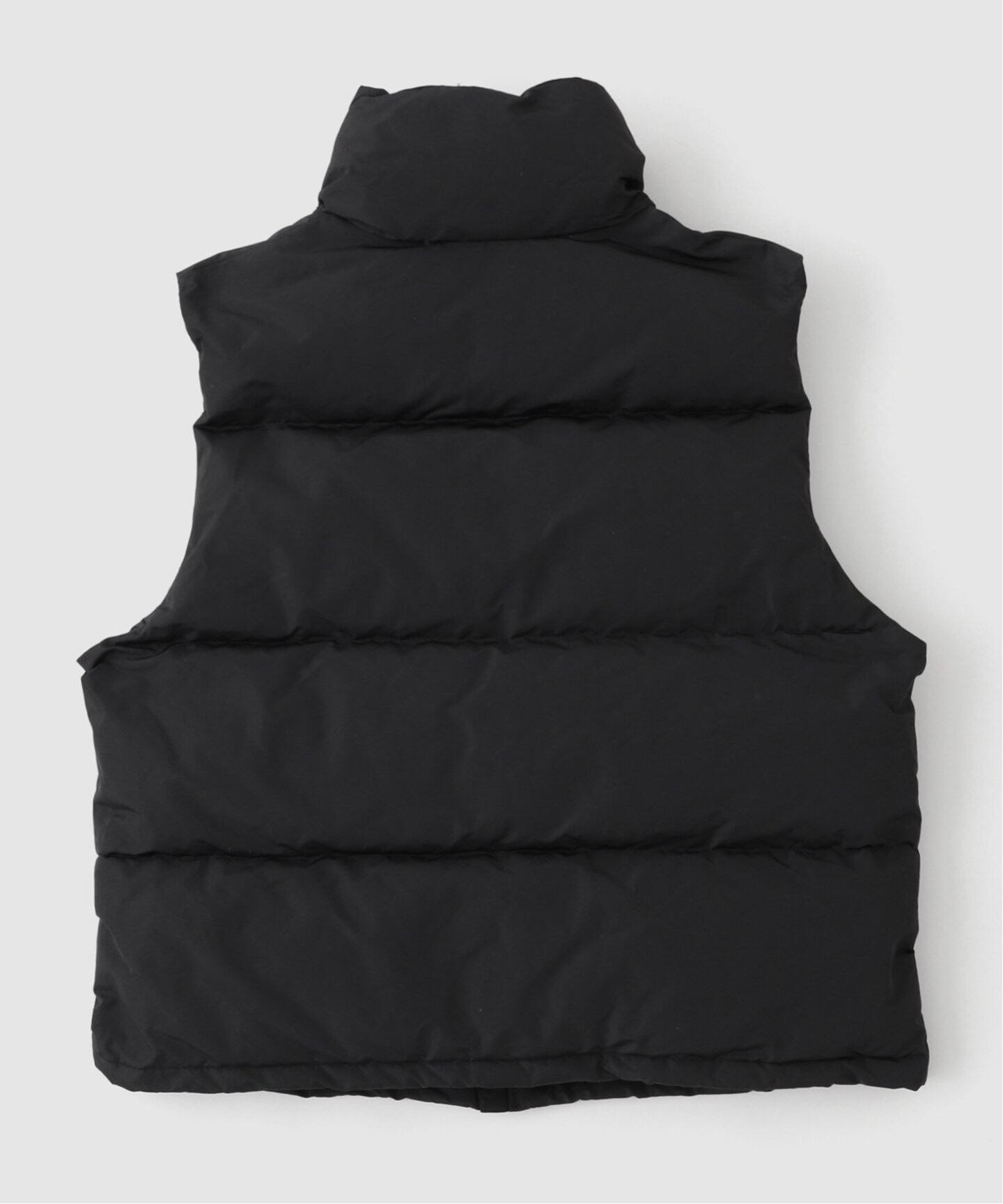 MARKAWARE(マーカウェア) SILK SHORT DOWN VEST A24C22BL02A（ダウン 