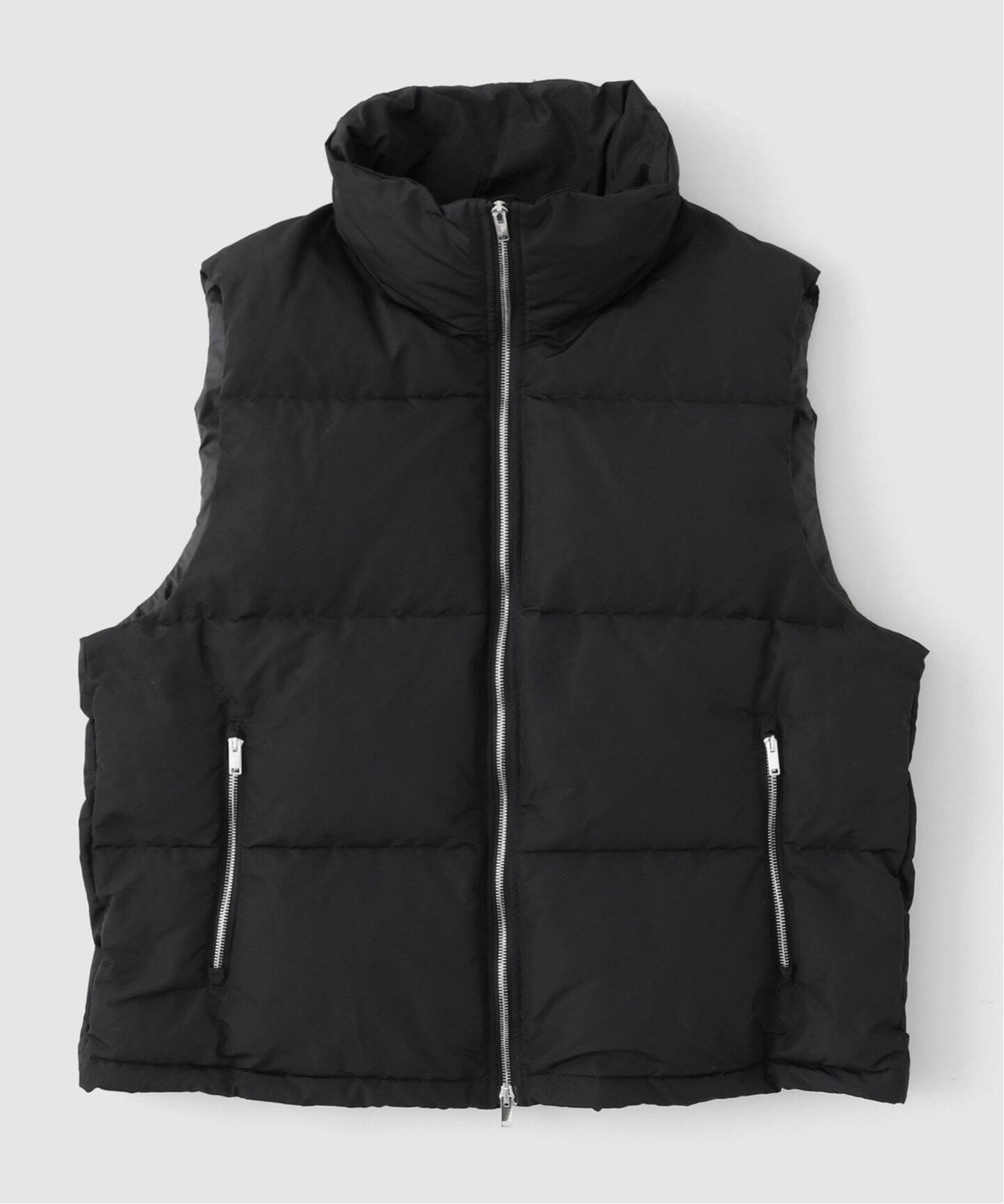 MARKAWARE(マーカウェア) SILK SHORT DOWN VEST A24C22BL02A（ダウン 