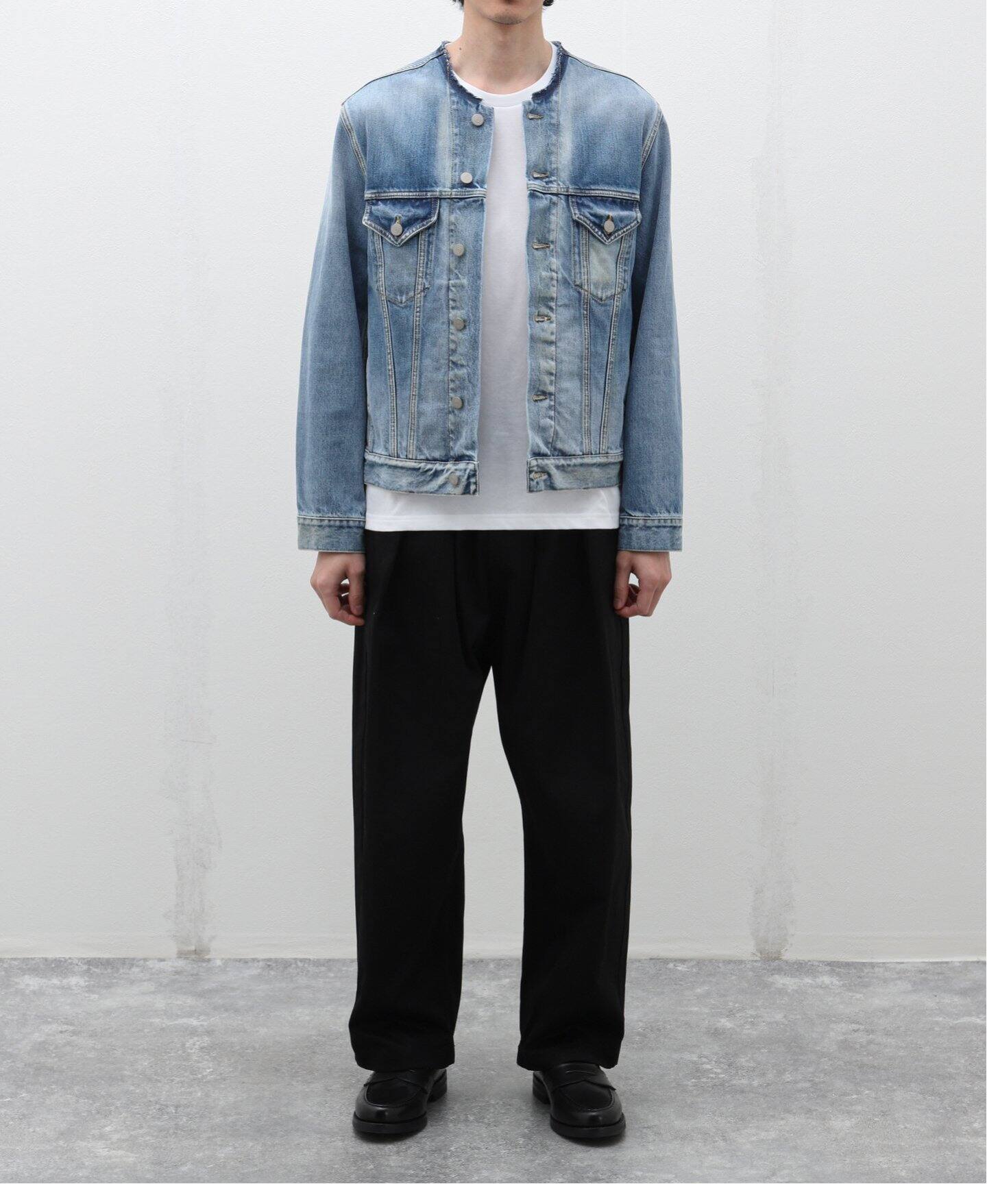 Maison Margiela (メゾン マルジェラ) Collarless Denim Trucker 