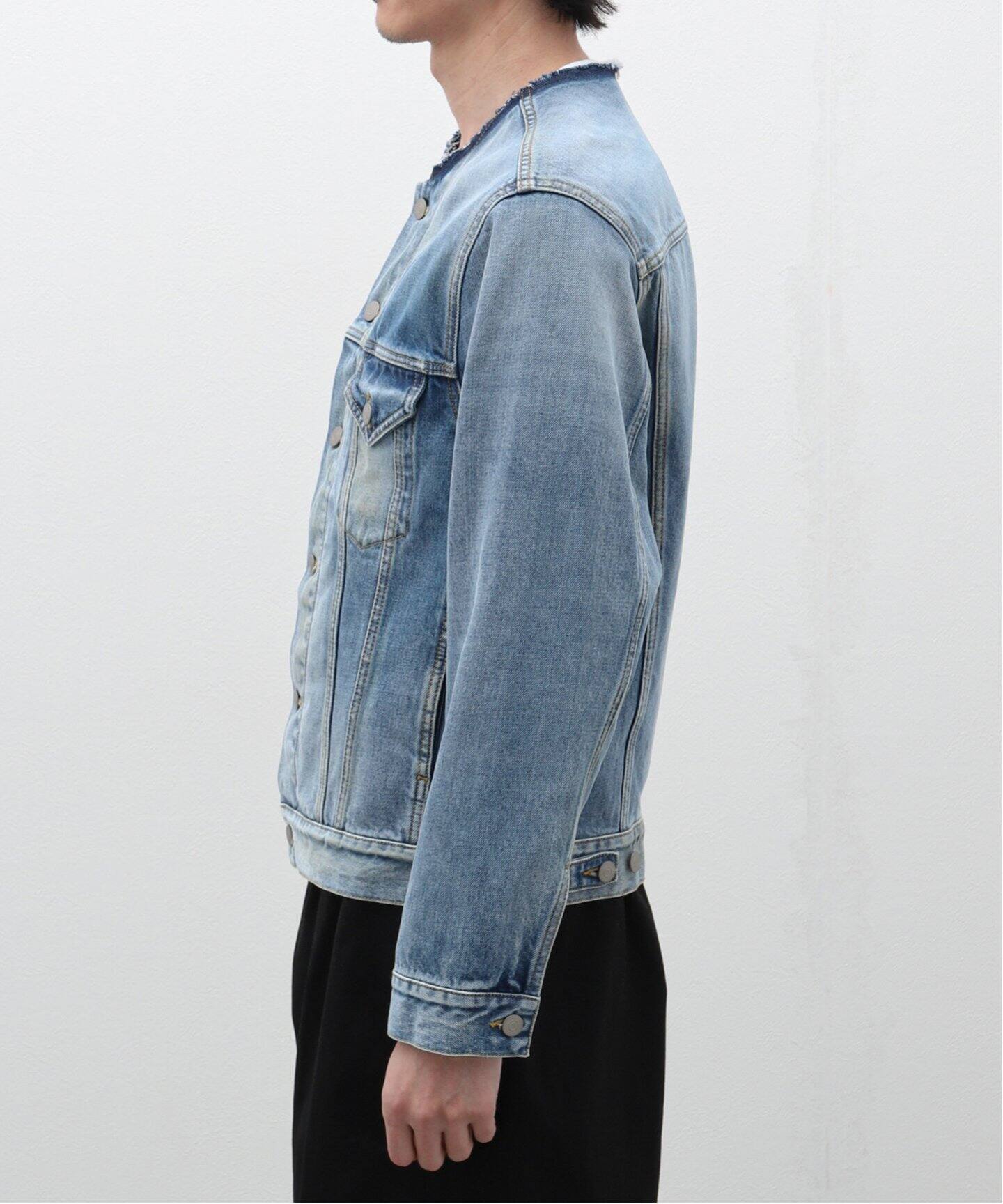 Maison Margiela (メゾン マルジェラ) Collarless Denim Trucker 
