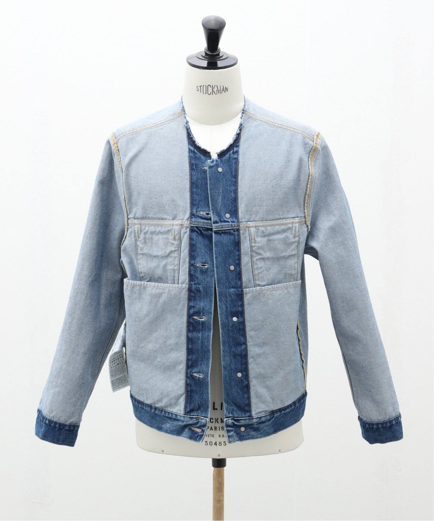 Maison Margiela (メゾン マルジェラ) Collarless Denim Trucker 