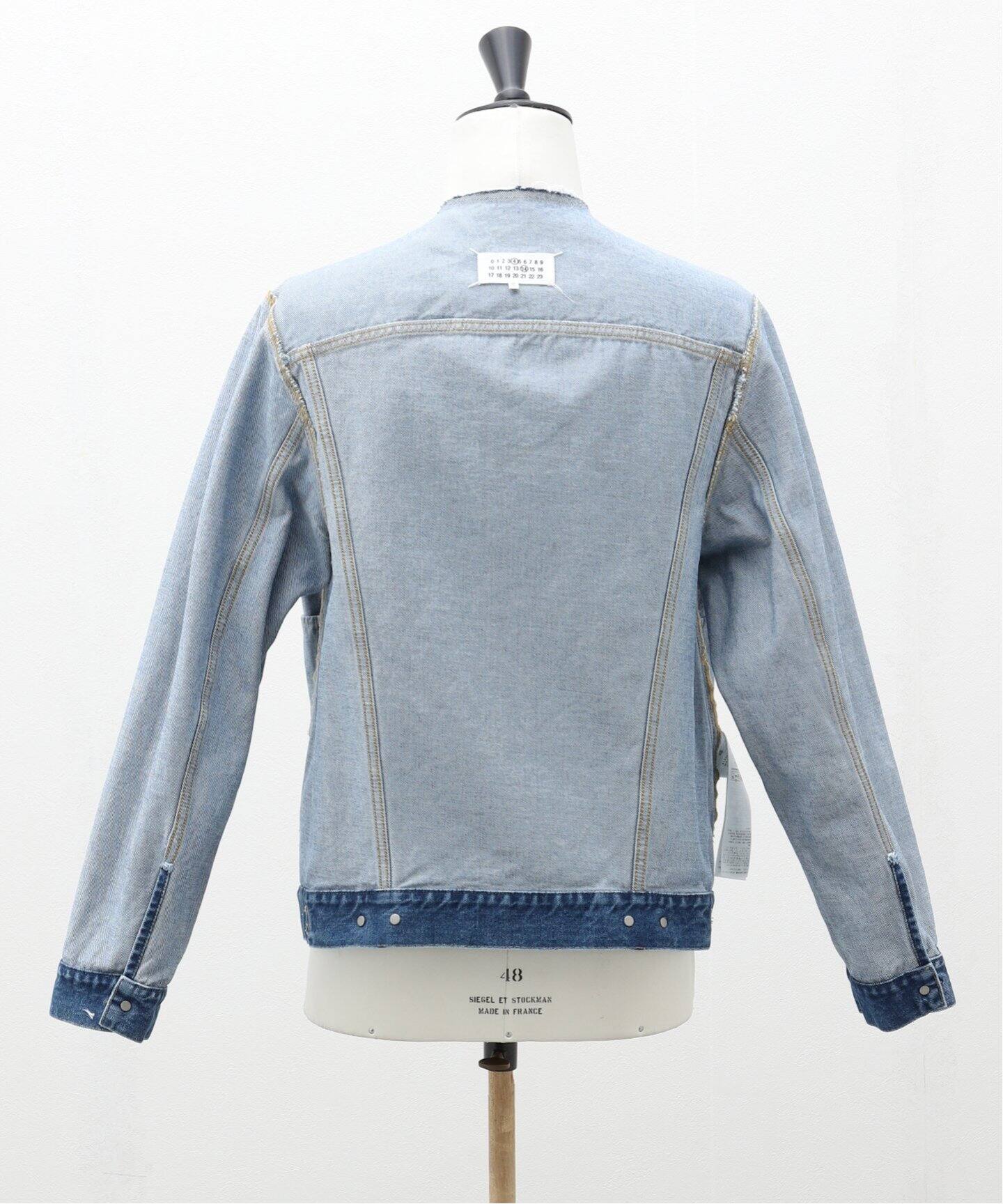 Maison Margiela (メゾン マルジェラ) Collarless Denim Trucker 