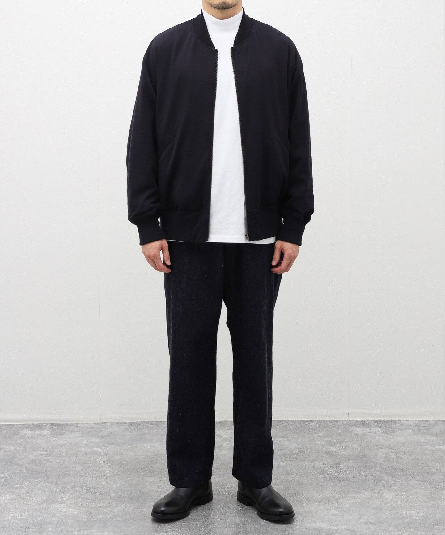 COMOLI(コモリ) ウールニット ジップブルゾン A03-06026（その他  