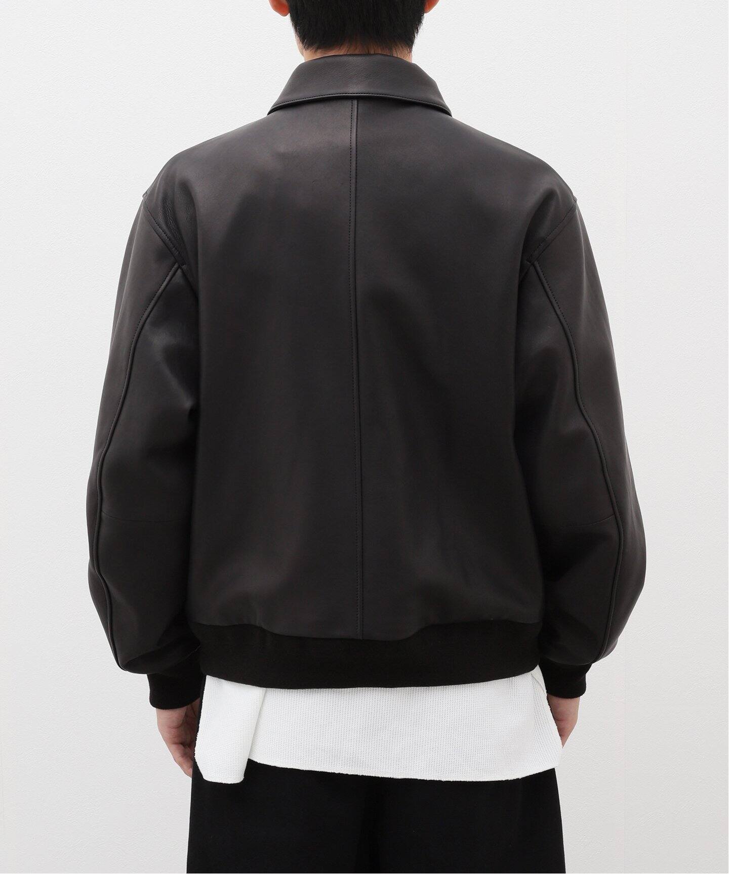 blurhms(ブラームス) Lamb Leather Jacket BHS24F024（レザー 