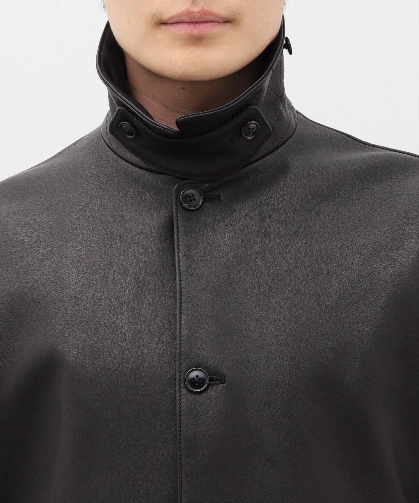 blurhms(ブラームス) Lamb Leather Jacket BHS24F024（レザー 