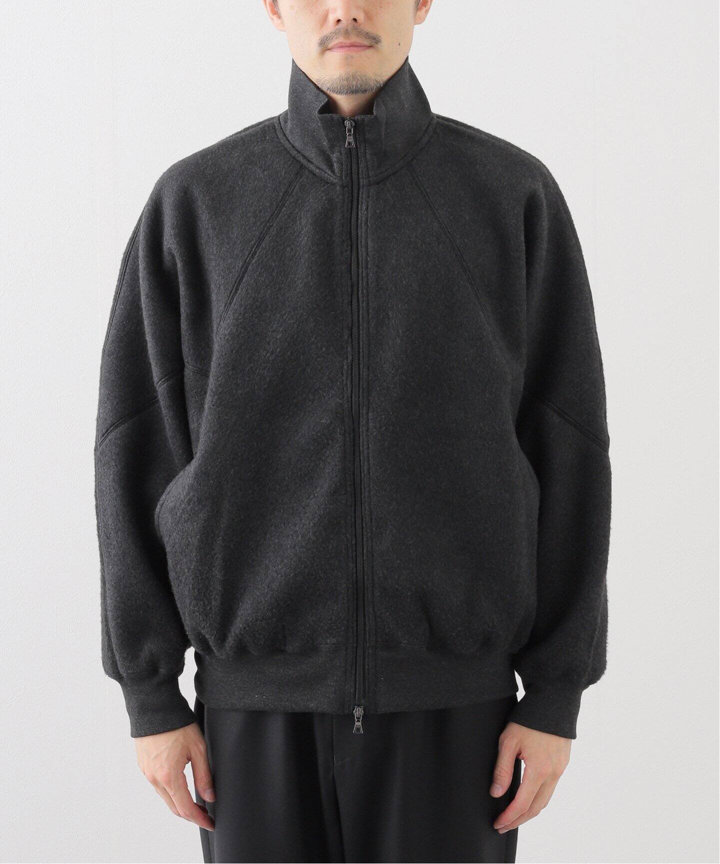 blurhms (ブラームス) Pe/silk Fleece Track Jacket BHS24F029（その他 