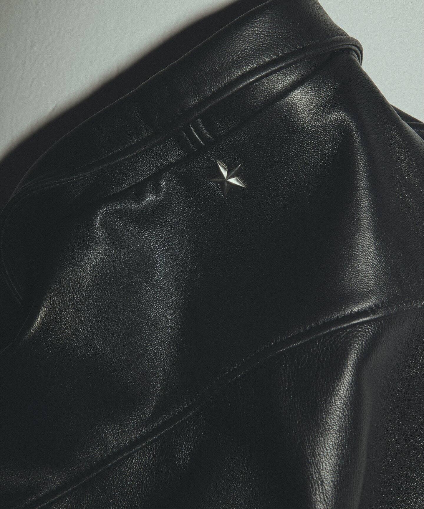 Schott × markaware for EDIFICE】別注 ONESTAR USA（レザージャケット 