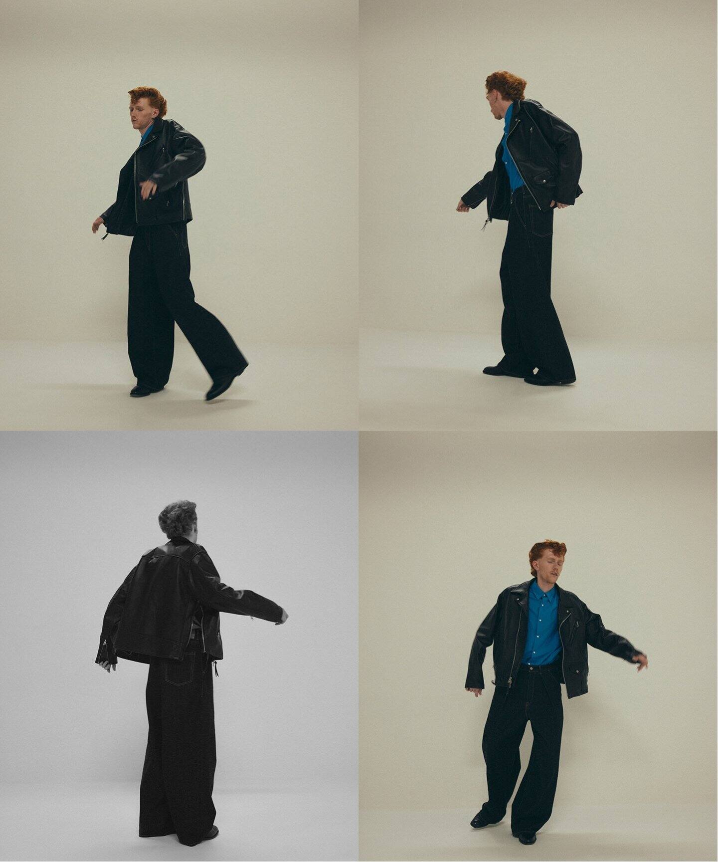 Schott × markaware for EDIFICE】別注 ONESTAR USA（レザージャケット 