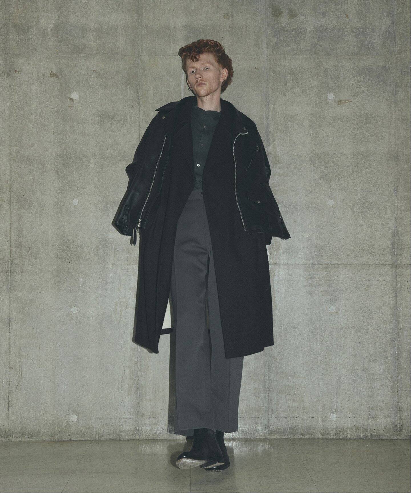 Schott × markaware for EDIFICE】別注 ONESTAR USA（レザージャケット 