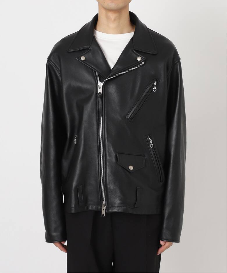 Schott × markaware for EDIFICE】別注 ONESTAR USA（レザージャケット 