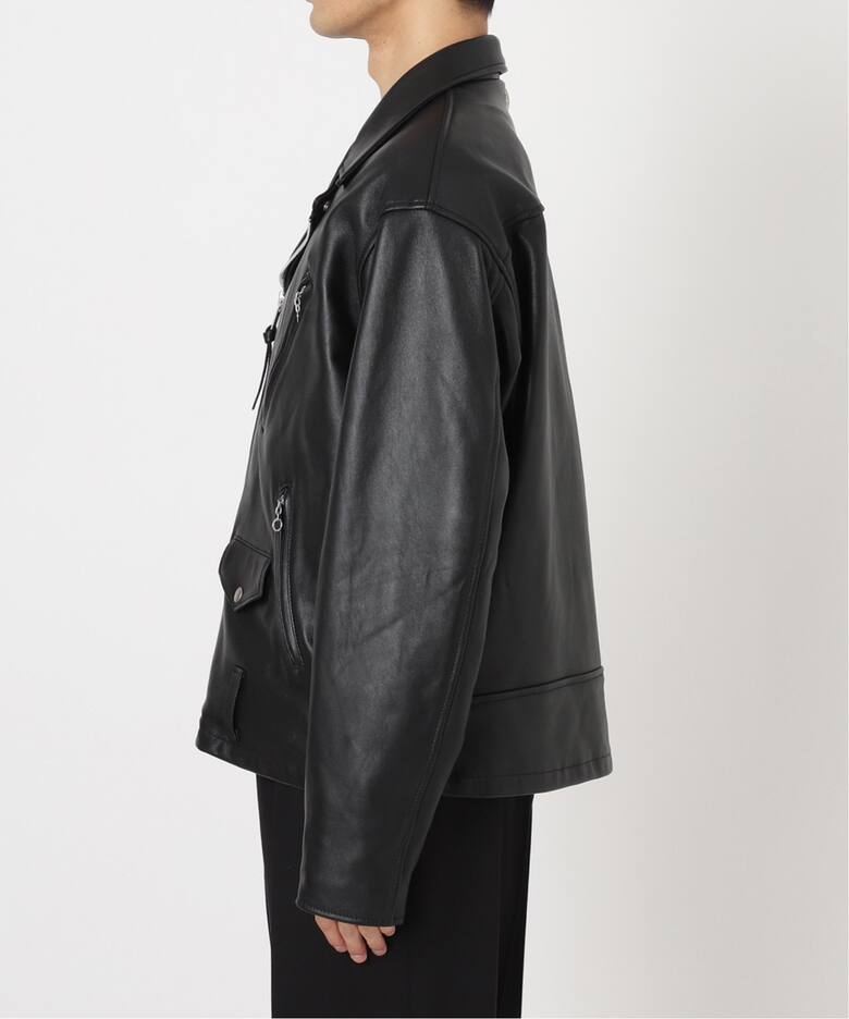 Schott × markaware for EDIFICE】別注 ONESTAR USA（レザージャケット 