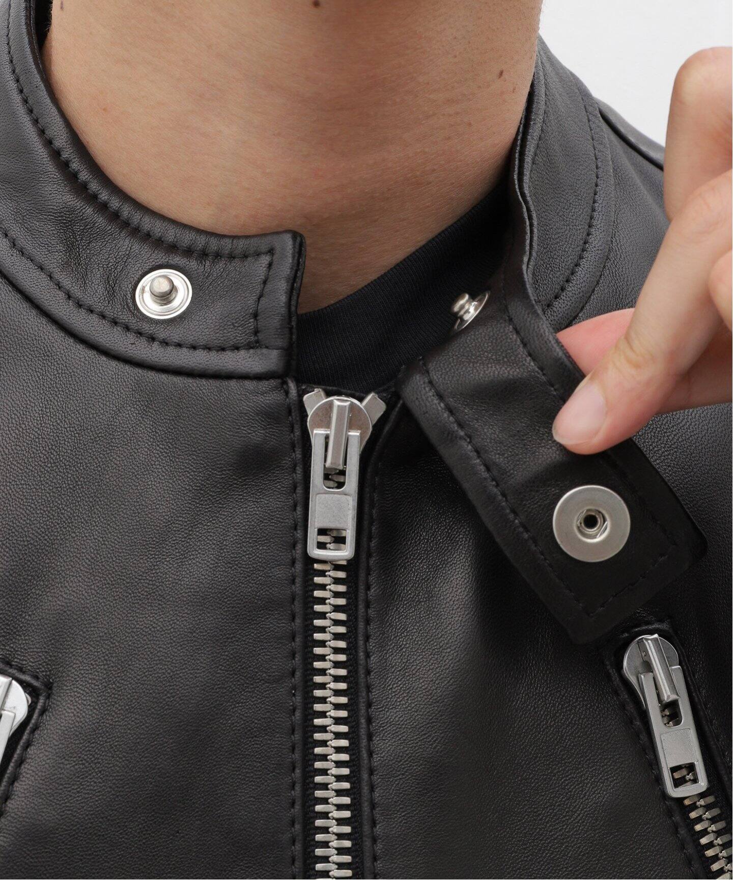 Maison Margiela(メゾン マルジェラ) 5zip Leather Jacket S50AM0489  