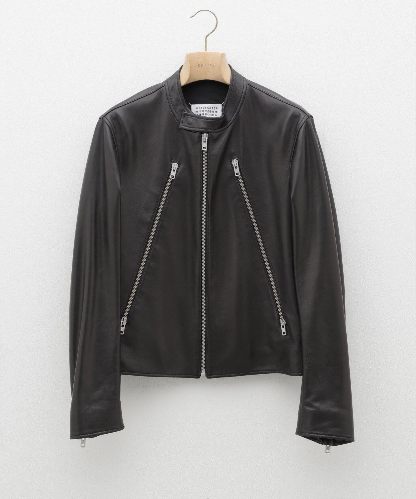 Maison Margiela(メゾン マルジェラ) 5zip Leather Jacket S50AM0489  
