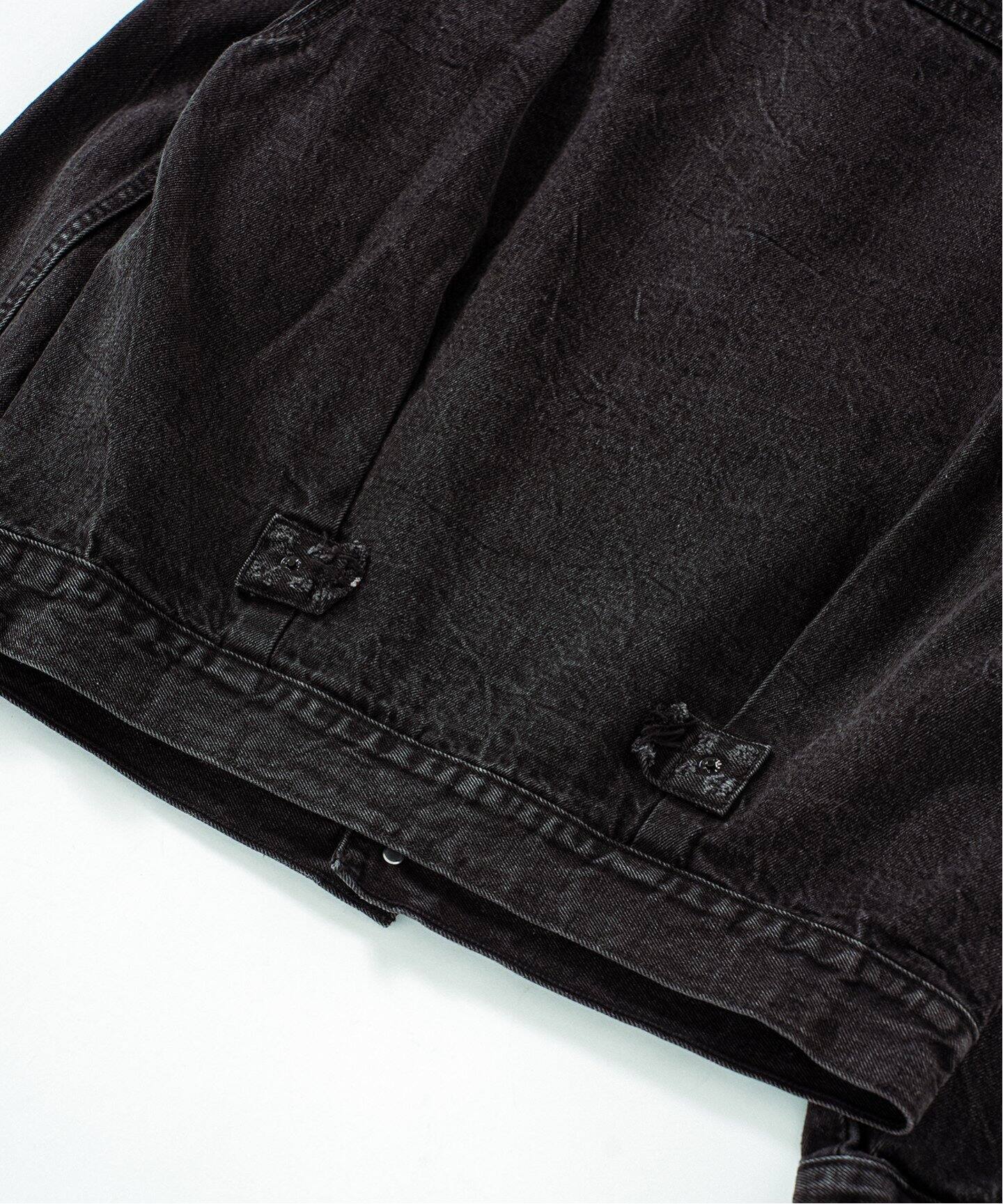 ベイクルーズ30th別注 Levi'sセットアップ Levi's(リーバイス) 30th 別注 Type 1 Trucker Jacket BLACK