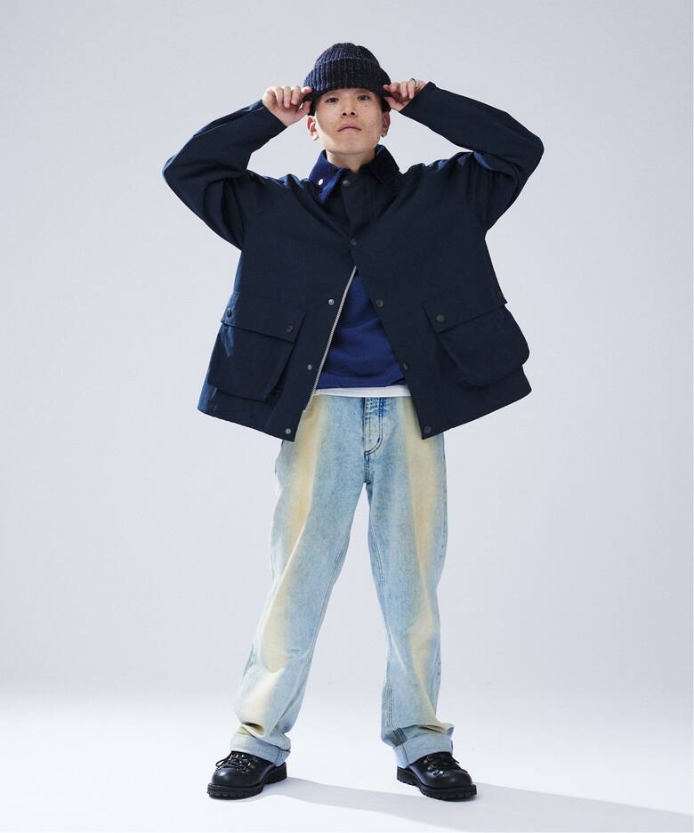 BARBOUR / バブアー 417別注 Short BEDALE（ナイロンジャケット）｜417 