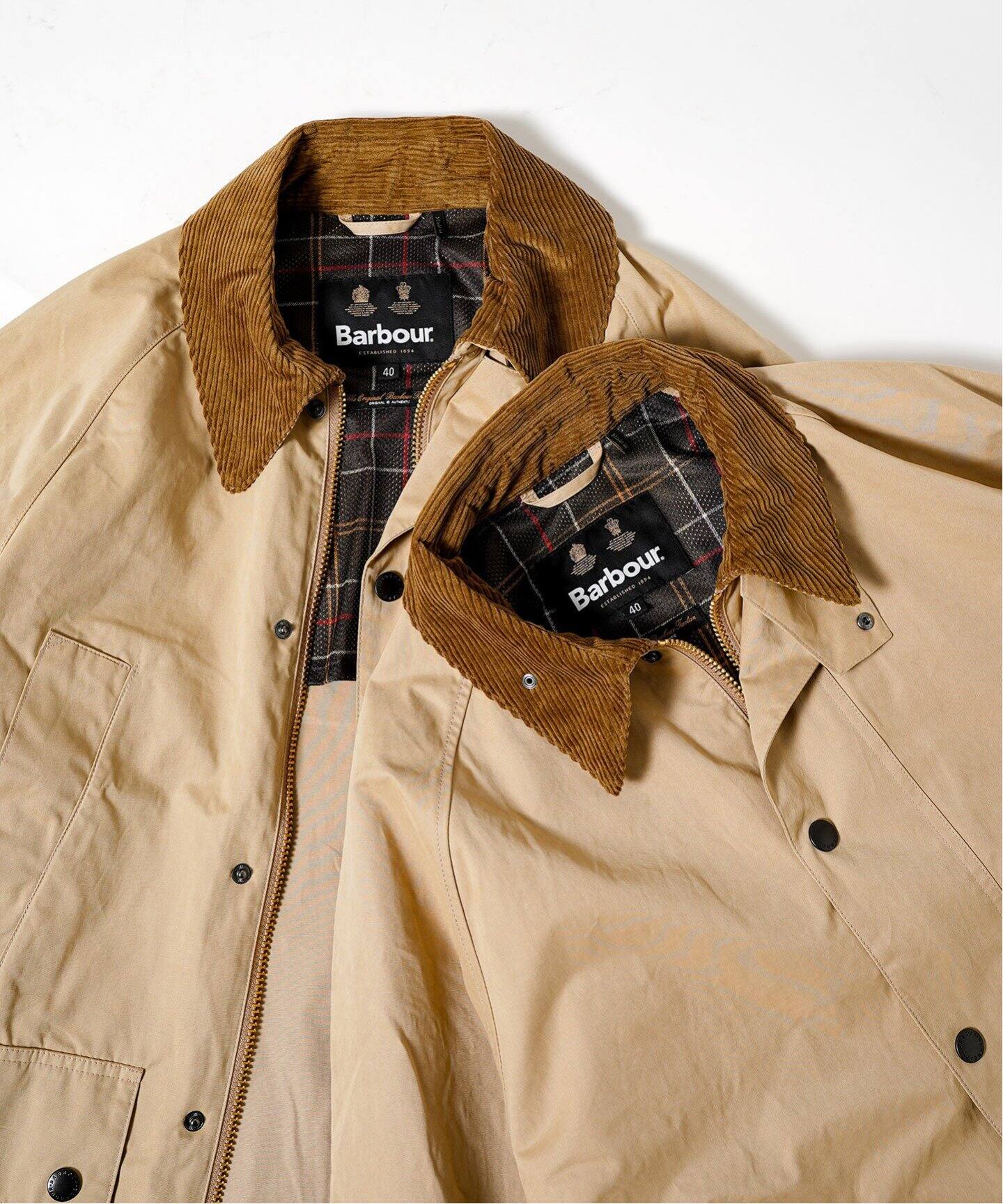 BARBOUR / バブアー】os peached bedale casual MCA0933（ナイロン 