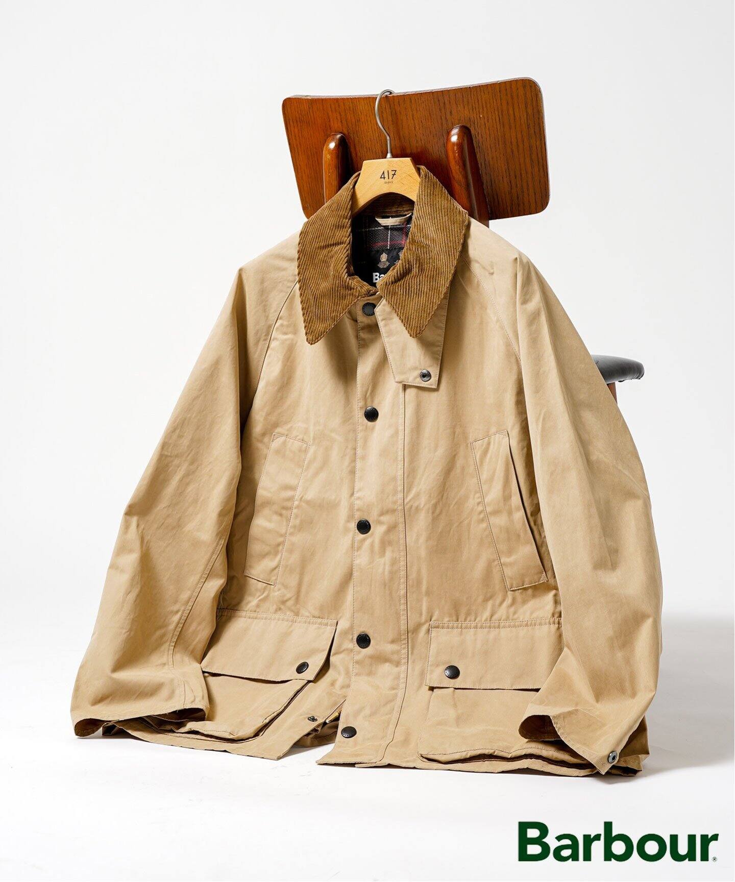 BARBOUR / バブアー】os peached bedale casual MCA0933（ナイロン 