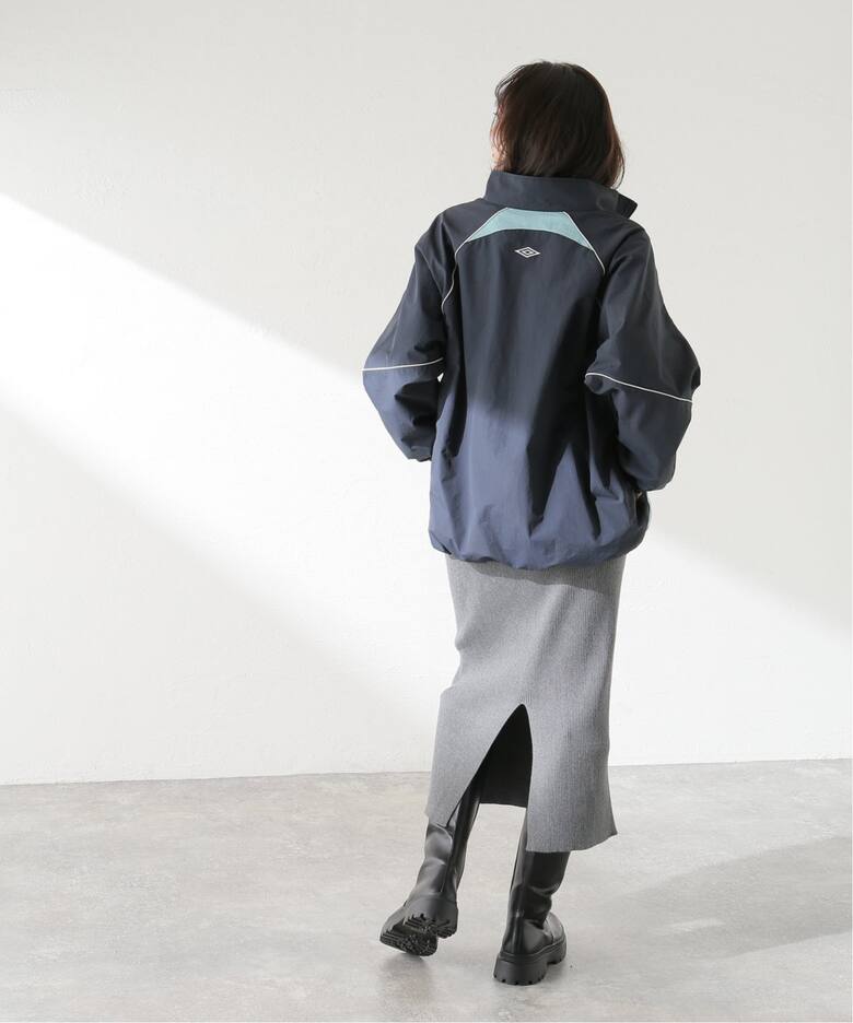 moussy Umbro グレー ジャケット トラックパンツ セット UMBRO MOUSSY 